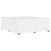 Cadru de pat Alb 180 x 200 cm Piele artificială - WALTI WALTI