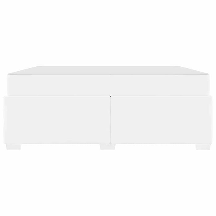 Cadru de pat Alb 180 x 200 cm Piele artificială - WALTI WALTI