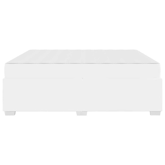 Cadru de pat Alb 180 x 200 cm Piele artificială - WALTI WALTI