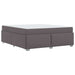 Cadru de pat Gri 180 x 200 cm Piele artificială - WALTI WALTI