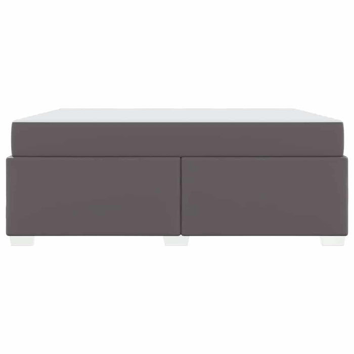 Cadru de pat Gri 180 x 200 cm Piele artificială - WALTI WALTI