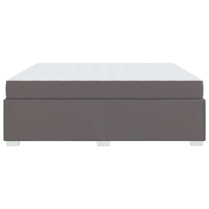 Cadru de pat Gri 180 x 200 cm Piele artificială - WALTI WALTI