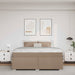 Cadru de pat Cappuccino 180 x 200 cm Piele artificială - WALTI WALTI