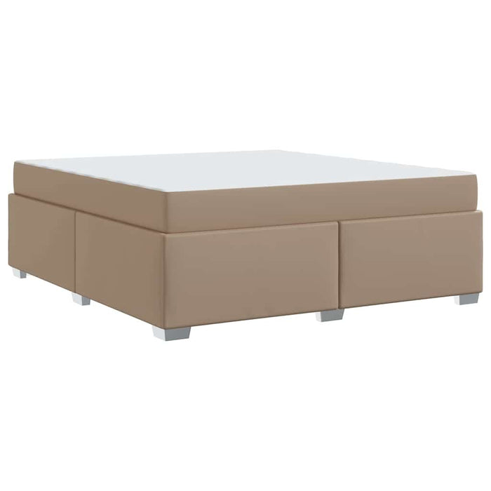 Cadru de pat Cappuccino 180 x 200 cm Piele artificială - WALTI WALTI