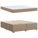 Cadru de pat Cappuccino 180 x 200 cm Piele artificială - WALTI WALTI