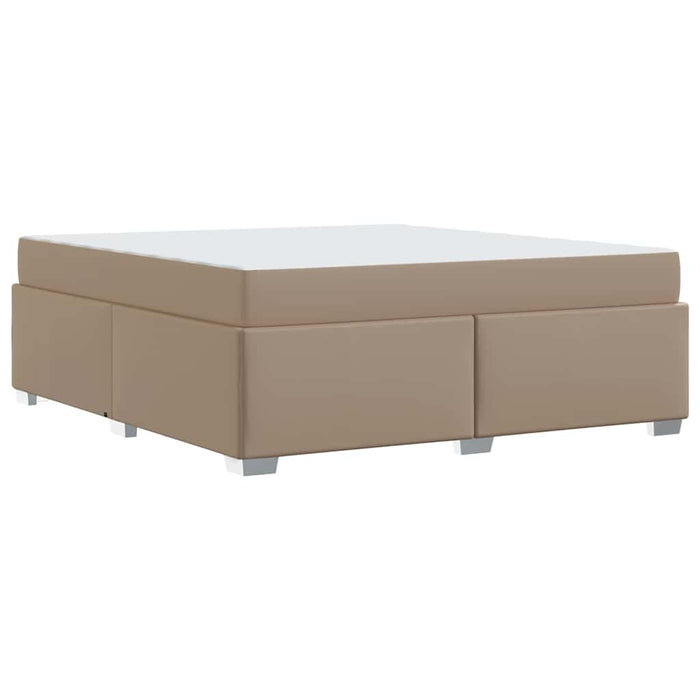 Cadru de pat Cappuccino 180 x 200 cm Piele artificială - WALTI WALTI