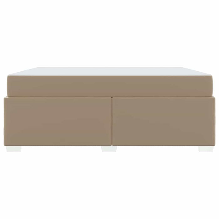 Cadru de pat Cappuccino 180 x 200 cm Piele artificială - WALTI WALTI