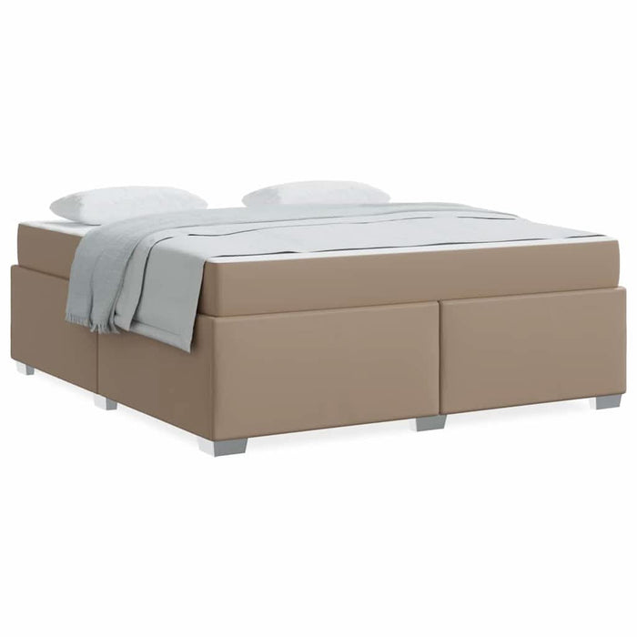 Cadru de pat Cappuccino 180 x 200 cm Piele artificială - WALTI WALTI