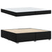 Cadru de pat Negru 200 x 200 cm Piele artificială - WALTI WALTI