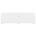 Cadru de pat Alb 200 x 200 cm Piele artificială - WALTI WALTI