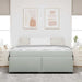 Cadru de pat cu saltea Gri deschis 180 x 200 cm Catifea - WALTI WALTI
