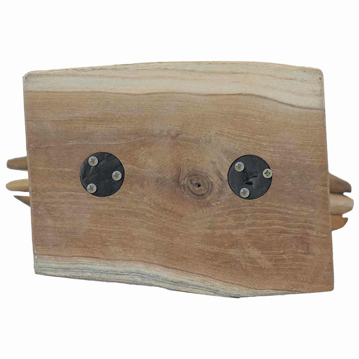 Steaua de Crăciun Maro 31 x 15 x 46 cm Lemn solid de tec - WALTI WALTI