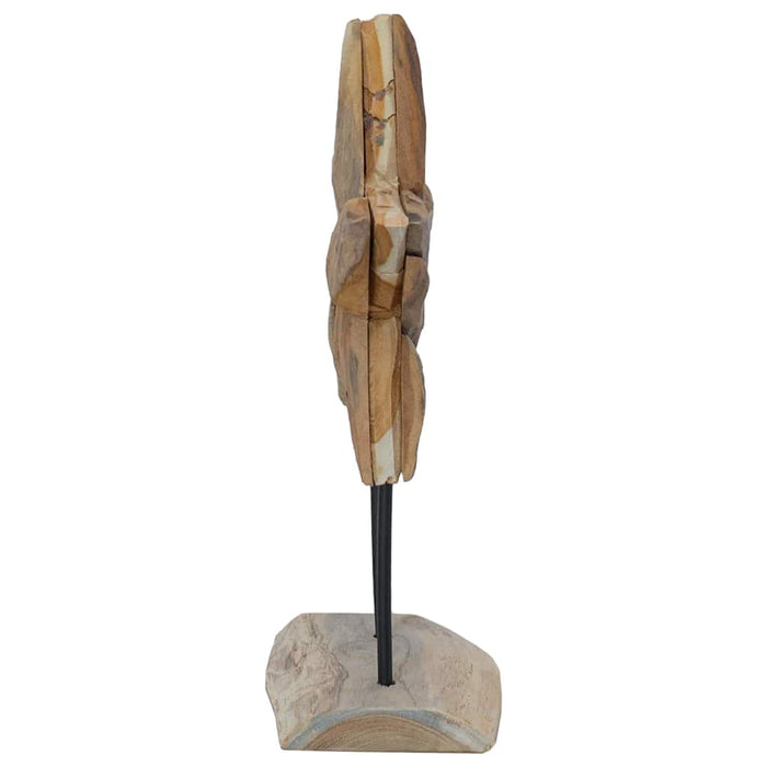 Steaua de Crăciun Maro 31 x 15 x 46 cm Lemn solid de tec - WALTI WALTI