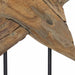 Steaua de Crăciun Maro 43,5 x 13,5 x 59 cm Lemn solid de tec - WALTI WALTI