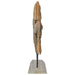 Steaua de Crăciun Maro 43,5 x 13,5 x 59 cm Lemn solid de tec - WALTI WALTI