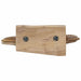 Steaua de Crăciun Maro 59,5 x 18 x 74 cm Lemn solid de tec - WALTI WALTI