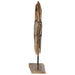 Steaua de Crăciun Maro 59,5 x 18 x 74 cm Lemn solid de tec - WALTI WALTI