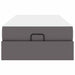 Cadru de pat cu saltea Altele 2 pcs Gri PVC - WALTI WALTI