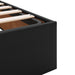 Cadru de pat cu saltea Altele 2 pcs Negru PVC - WALTI WALTI