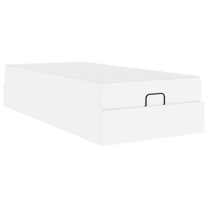 Cadru de pat cu saltea Altele 2 pcs Alb PVC - WALTI WALTI