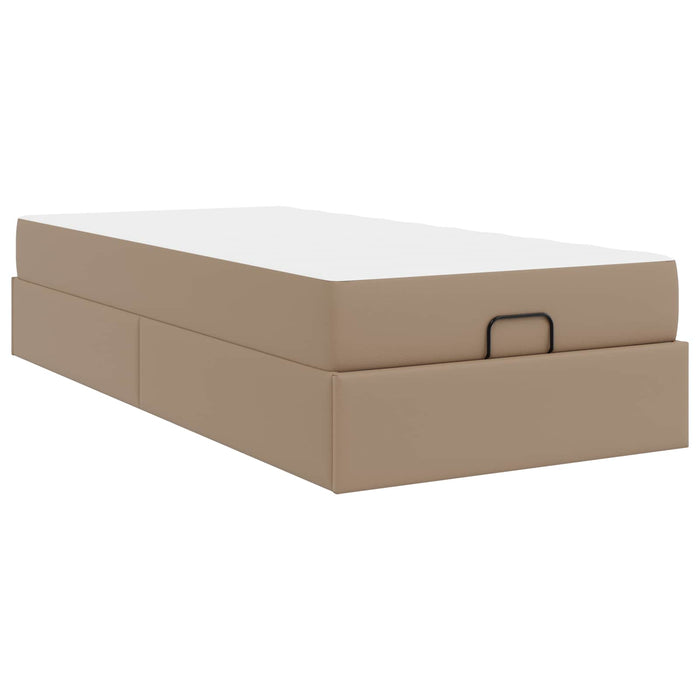 Cadru de pat cu saltea Altele 2 pcs Cafeniu PVC - WALTI WALTI