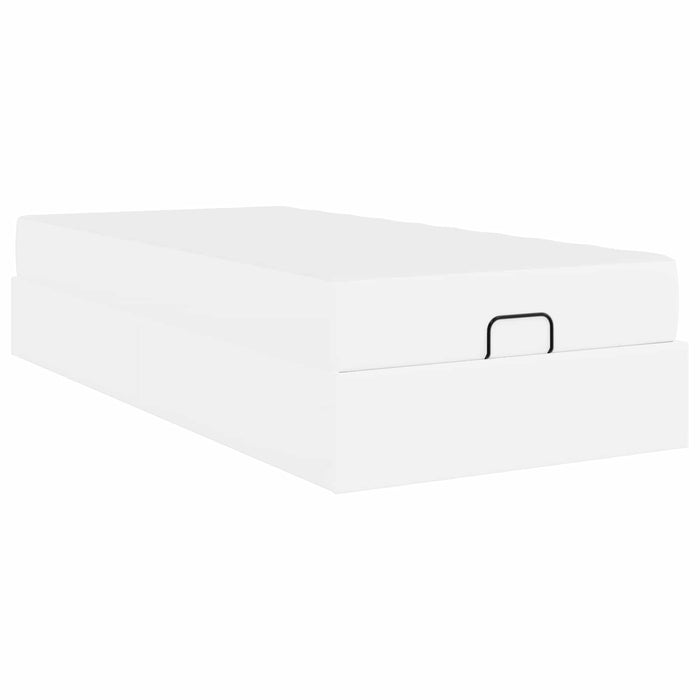 Cadru de pat cu saltea Altele 2 pcs Alb PVC - WALTI WALTI