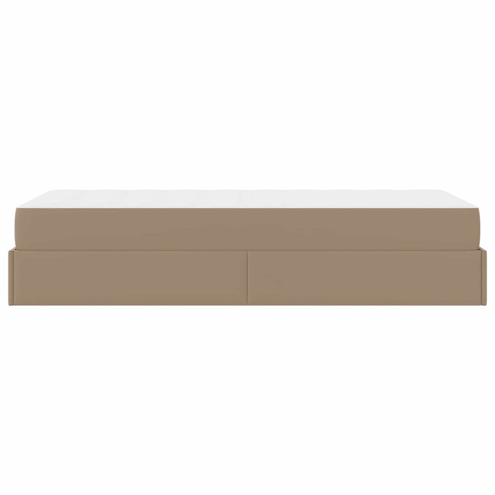 Cadru de pat cu saltea Altele 2 pcs Cafeniu PVC - WALTI WALTI