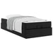 Cadru de pat cu saltea Altele 2 pcs Negru PVC - WALTI WALTI
