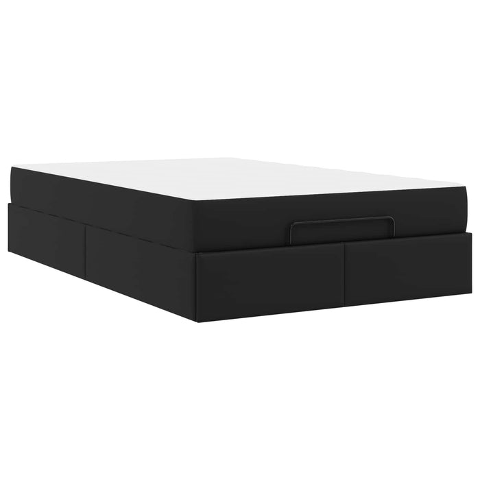 Cadru de pat cu saltea Altele 2 pcs Negru PVC - WALTI WALTI