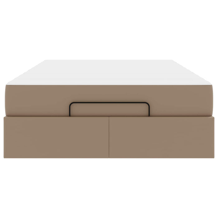 Cadru de pat cu saltea Altele 2 pcs Cafeniu PVC - WALTI WALTI