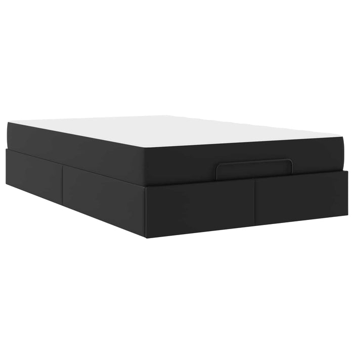 Cadru de pat cu saltea Altele 2 pcs Negru PVC - WALTI WALTI