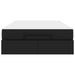 Cadru de pat cu saltea Altele 2 pcs Negru PVC - WALTI WALTI
