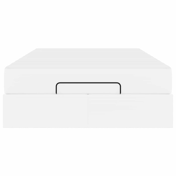 Cadru de pat cu saltea Altele 2 pcs Alb PVC - WALTI WALTI