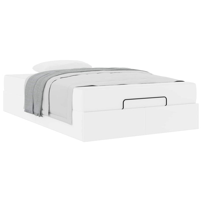 Cadru de pat cu saltea Altele 2 pcs Alb PVC - WALTI WALTI