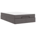 Cadru de pat cu saltea Altele 2 pcs Gri PVC - WALTI WALTI