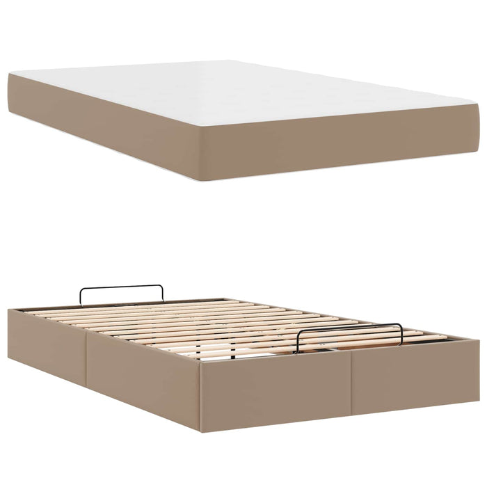 Cadru de pat cu saltea Altele 2 pcs Cafeniu PVC - WALTI WALTI