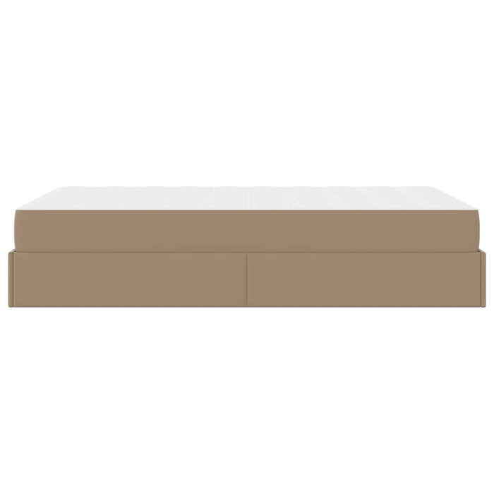 Cadru de pat cu saltea Altele 2 pcs Cafeniu PVC - WALTI WALTI