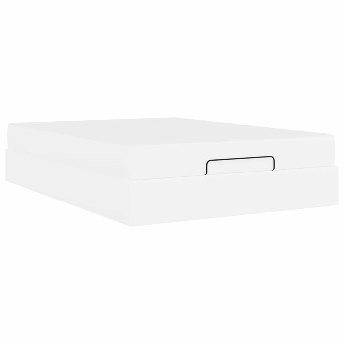 Cadru de pat cu saltea Altele 2 pcs Alb PVC - WALTI WALTI