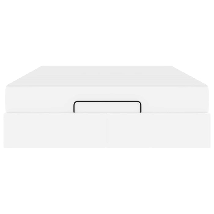 Cadru de pat cu saltea Altele 2 pcs Alb PVC - WALTI WALTI
