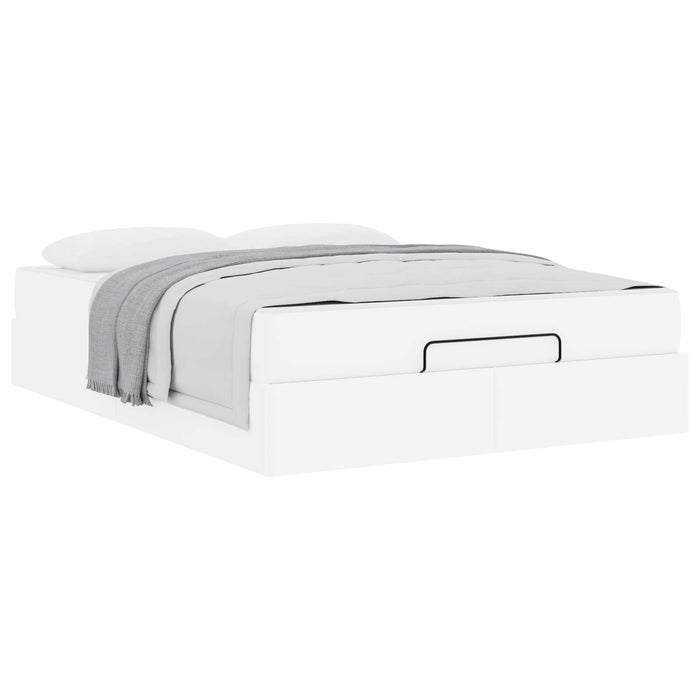 Cadru de pat cu saltea Altele 2 pcs Alb PVC - WALTI WALTI