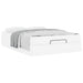 Cadru de pat cu saltea Altele 2 pcs Alb PVC - WALTI WALTI