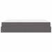 Cadru de pat cu saltea Altele 2 pcs Gri PVC - WALTI WALTI