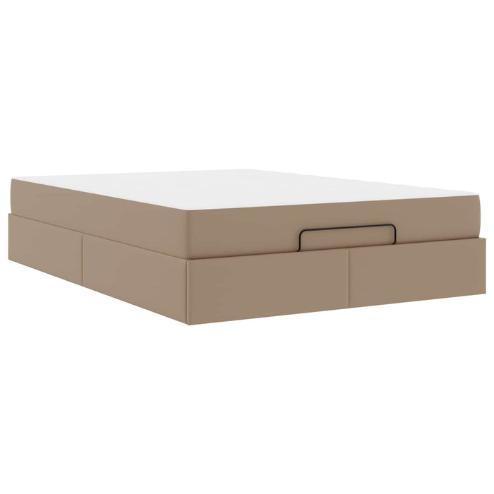 Cadru de pat cu saltea Altele 2 pcs Cafeniu PVC - WALTI WALTI