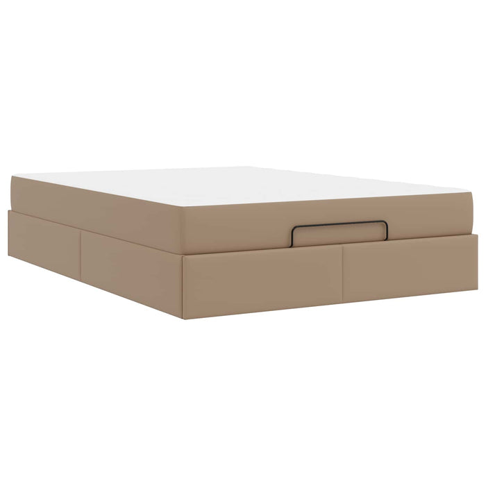 Cadru de pat cu saltea Altele 2 pcs Cafeniu PVC - WALTI WALTI
