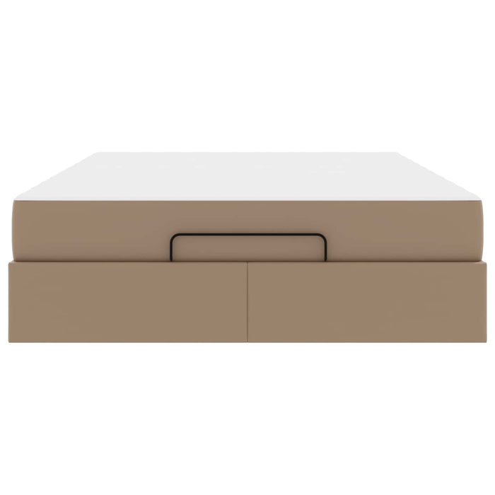 Cadru de pat cu saltea Altele 2 pcs Cafeniu PVC - WALTI WALTI