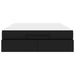 Cadru de pat cu saltea Altele 2 pcs Negru PVC - WALTI WALTI