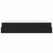 Cadru de pat cu saltea Altele 2 pcs Negru PVC - WALTI WALTI