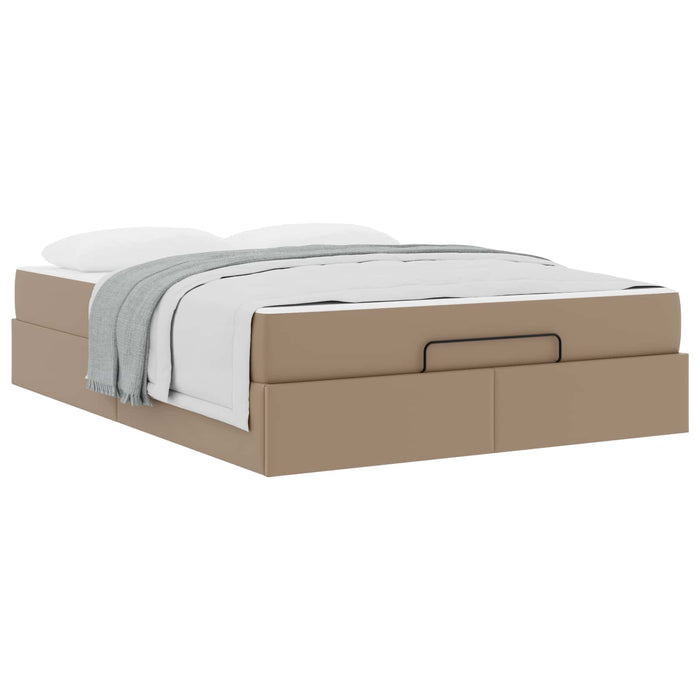 Cadru de pat cu saltea Altele 2 pcs Cafeniu PVC - WALTI WALTI