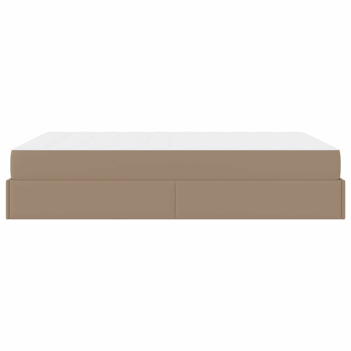 Cadru de pat cu saltea Altele 2 pcs Cafeniu PVC - WALTI WALTI