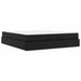 Cadru de pat cu saltea Altele 2 pcs Negru PVC - WALTI WALTI